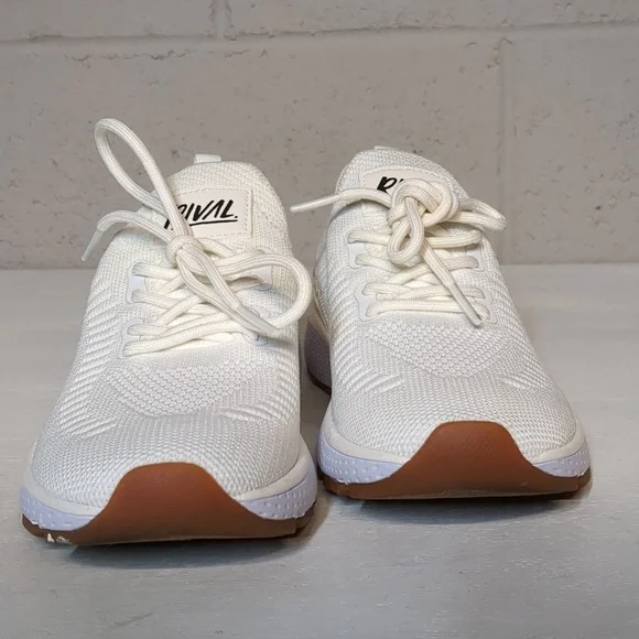 Women's RIVAL Pulse Athletic Sneaker Ivory/White Size 5.5 - Picture 4 of 13